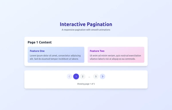 Pagination