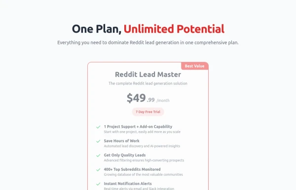 Pricing card single