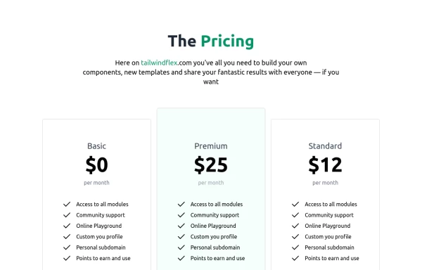 Pricing