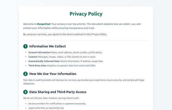 Privacy Policy