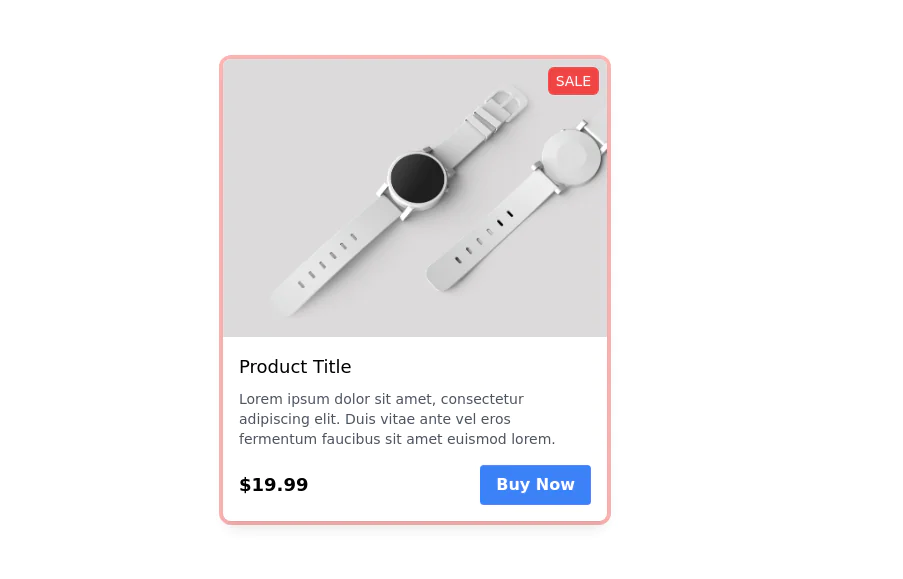 Product card