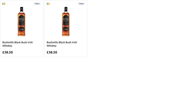 Product card for e-commerce