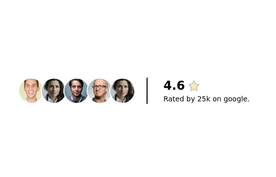 Product rating section