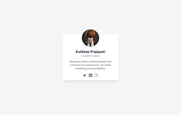 Profile Card