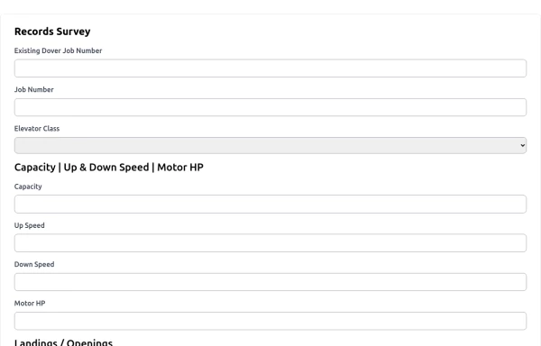 Records Form - HPower