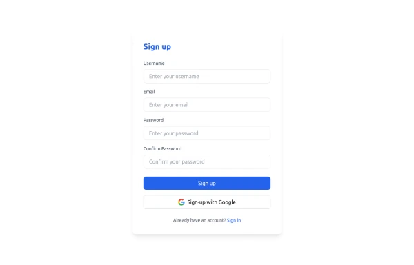 Register Form