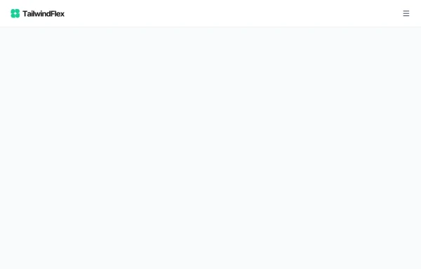 Responsive Navbar with TailwindCSS and AlpineJS