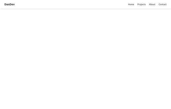 Responsive Tailwind CSS Navbar