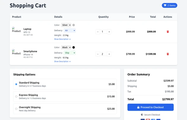 Shopping Cart