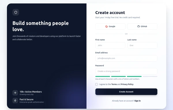 Sign Up Form