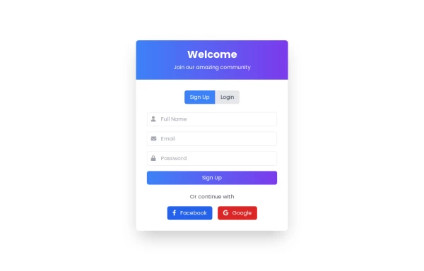 Signup And Signin page
