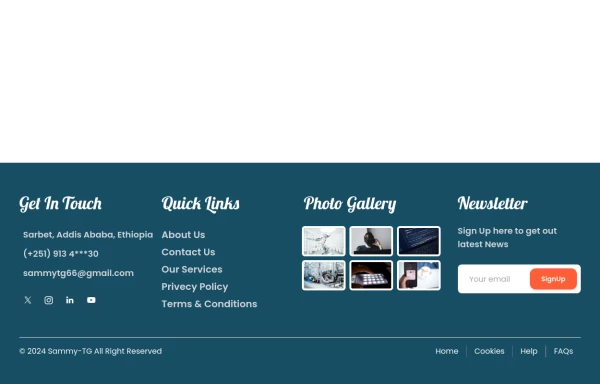 Simple Footer  2