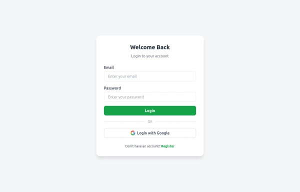 Simple generated login form