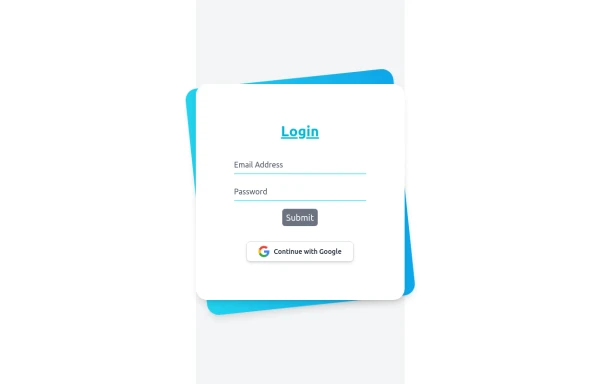 Simple login form