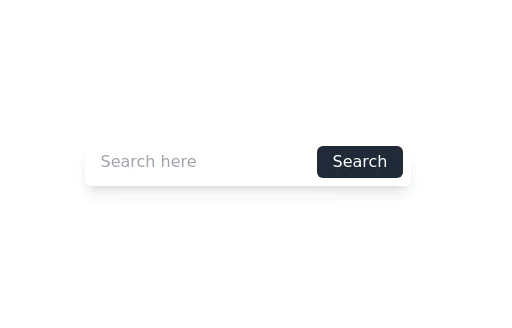 Responsive Search bar - Tailwind CSS Example