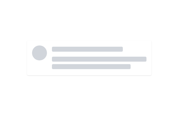 Skeleton loading card horizontal - Tailwind CSS Example