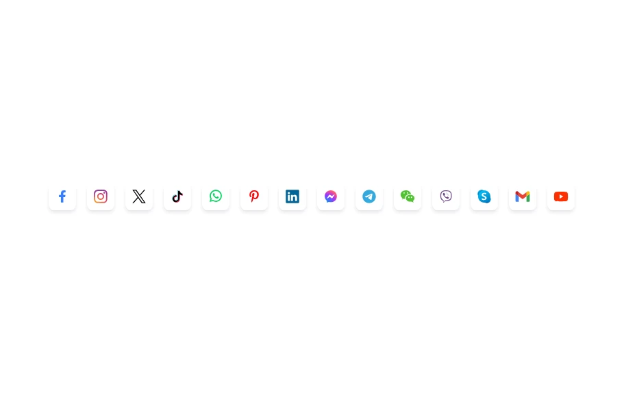 Social Media Icons