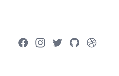 Social media icons svg