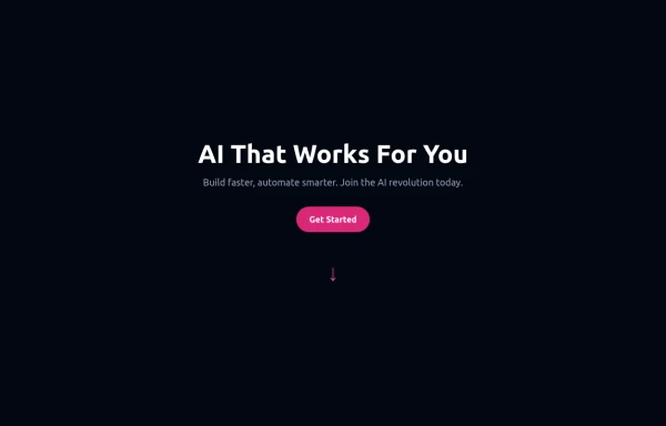 Startup page