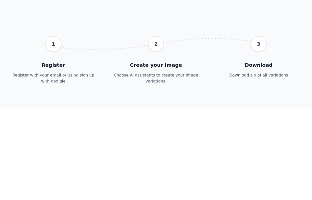 Steps section for explaining process