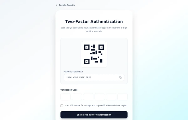 Two-Factor Authentication