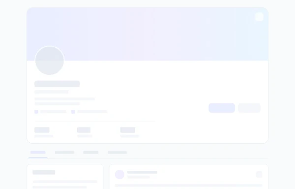 User Profile Skeleton