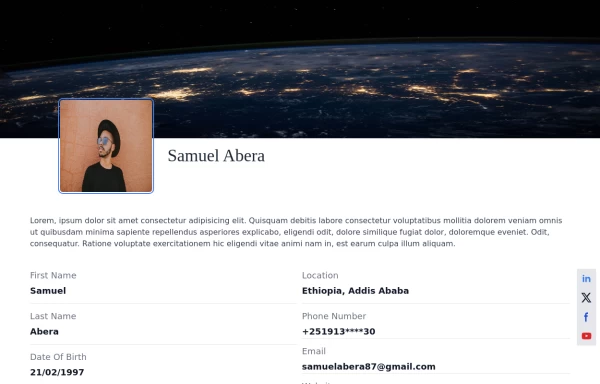 User Profile