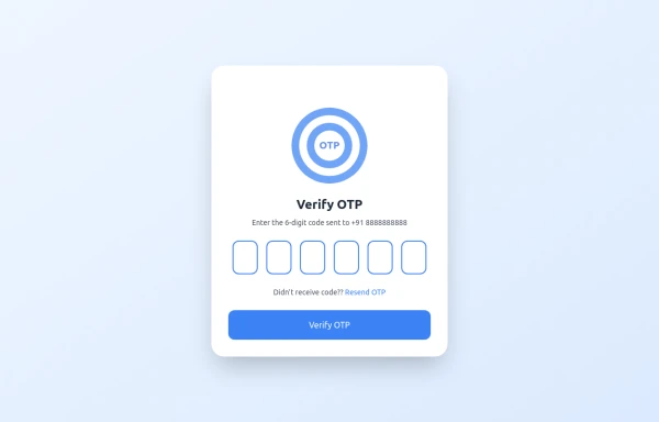 Verify OTP
