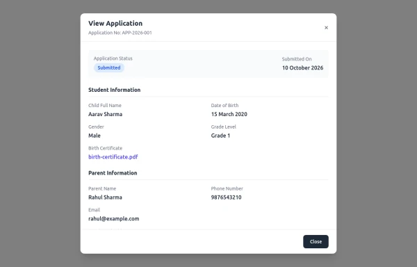 view application