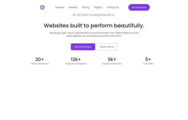 Websites built to perform beautifully.