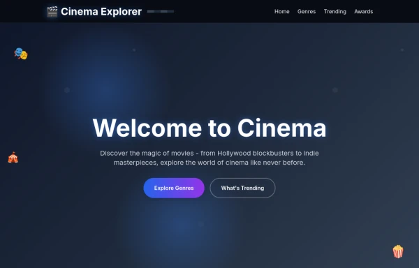 Welcome to Cinema